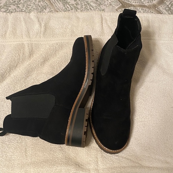 Kensie Black Ankle Boots - Picture 1 of 4